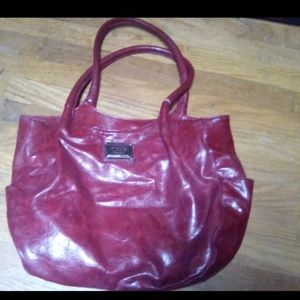 Nicole by Nicole Miller Red Hand Bag